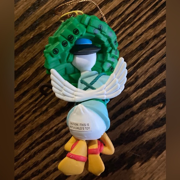 Grolier Christmas Magic Disney Scrooge McDuck Money Wreath Ornament Original Box - Picture 6 of 9